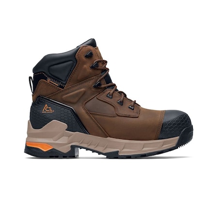 Shoes For Crews Men's Composite Toe 6-Inch Work Boot, Brown, 12, Medium, 72309 72309